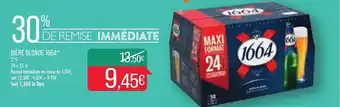 Match Bière blonde 1664 offre