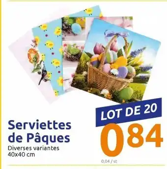Serviettes De Pâques
