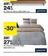 BUT 49% 24€ 13. parure alma 220-240 cm -30% 395 27% 15. parure scandi papa 220x240 cm (dacomba (dames offre