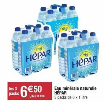 Eau Minérale Naturelle Hépar