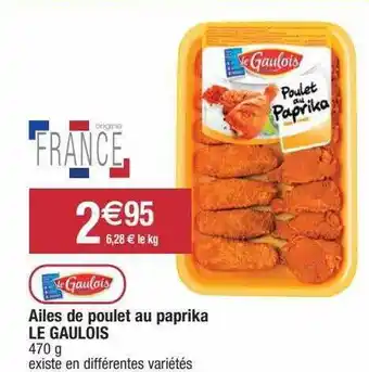 Migros Ailes De Poulet Au Paprika Le Gaulois offre