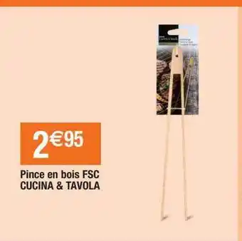 Pince En Bois Fsc Cucina & Tavola