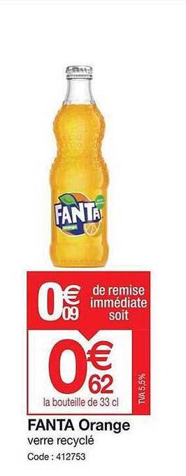 Promocash Fanta Orange offre