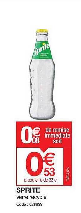 Promocash Sprite offre