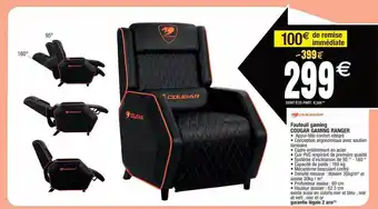 U Express Fauteuil Gaming Cougar Gaming Ranger Cougar offre