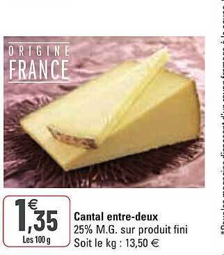 G20 Cantal Entre-deux offre