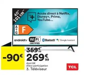 BUT TCL Téléviseur offre