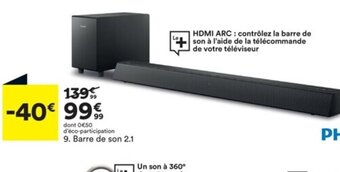 BUT Barre de Son 2.1 offre