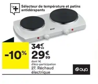 BUT Réchaud électrique offre