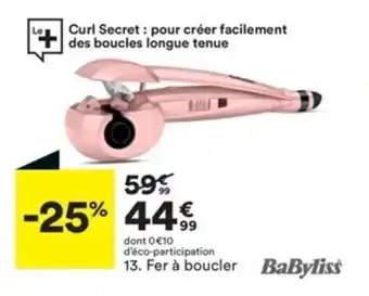 Babyliss Fer Ă Boucler