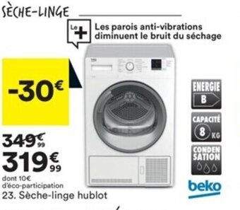 BUT Sèche-Linge Hublot offre