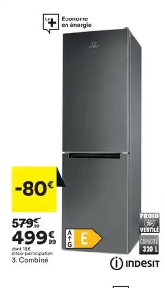 BUT Indesit Combiné offre