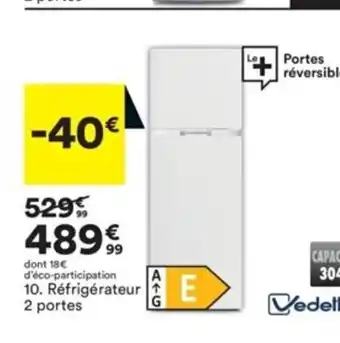 BUT Réfrigérateur 2 Portes offre