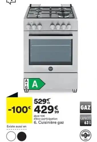 BUT Cuisinière Gaz offre