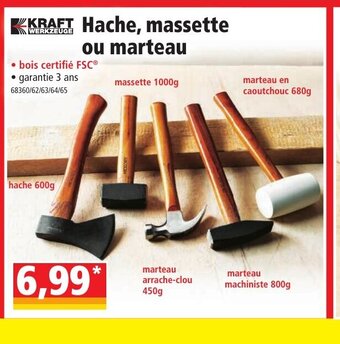 Norma Hache Massette Ou Marteau offre