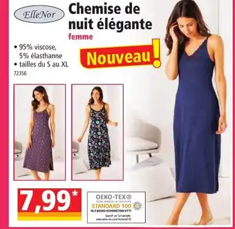 Norma Chemise de Nuit élégante offre