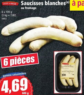Norma Saucisses Blanches offre