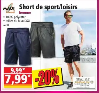 Norma Short de Sport/Loisirs offre