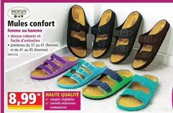 Norma Mules Confort offre