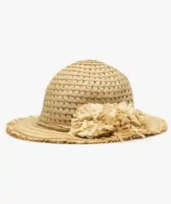 Gémo Chapeau fille capeline à fleurs en relief vue1 - gemo (enfant) - gemo offre