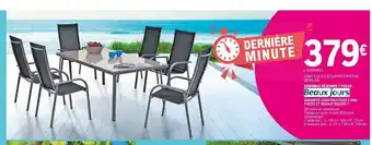 E.Leclerc Beauxjours Ensemble Déjeuner 7 Pièces offre