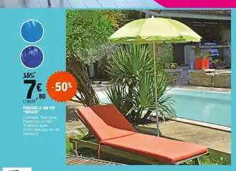 E.Leclerc Parasol 180cm Imagin offre