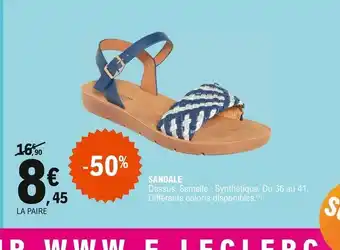 E.Leclerc Sandale offre