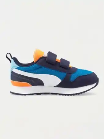 DistriCenter Baskets bleu orange puma garçon (24-27) offre