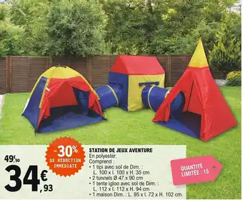 E.Leclerc Station de Jeux Aventure offre