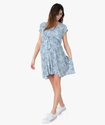 Gémo Robe de grossesse sans manches à motifs fleuris vue1 - gemo (mater) - gemo offre