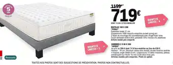 E.Leclerc Matelas 160x200 Perle offre