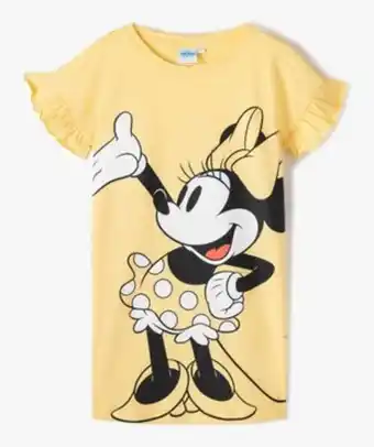 Gémo Chemise de nuit fille avec motif minnie - disney vue1 - disney dtr - gemo offre