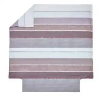 Blanc des Vosges Housse de couette fantaisie percale 100% coton pourpre offre