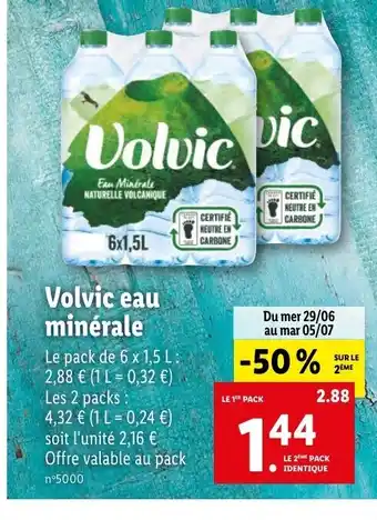Volvic Eau Minérale