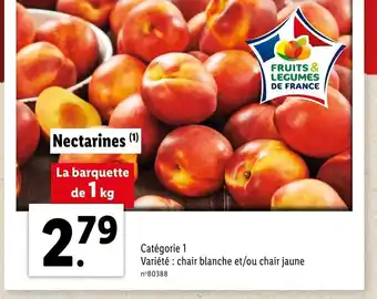Lidl Nectarines offre