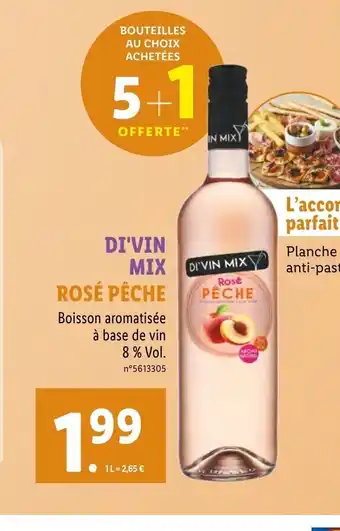 Lidl Boisson Aomatisée à Base de Vin 8%vol offre