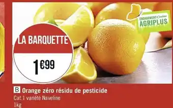 Casino Supermarchés Orange Zéro résidu de pesticide offre