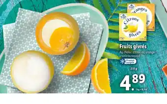 Lidl Fruits Givrés offre