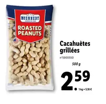 Lidl Cacahuètes Grillées offre