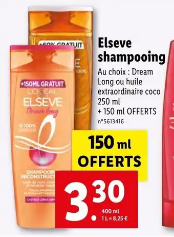 Elseve Shampooing
