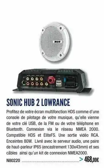 Sonic Hub 2 Lowrance