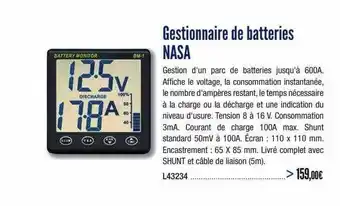 Gestionnaire De Batteries Nasa