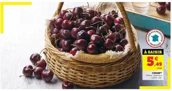 Super U Cerise Bigarreau offre