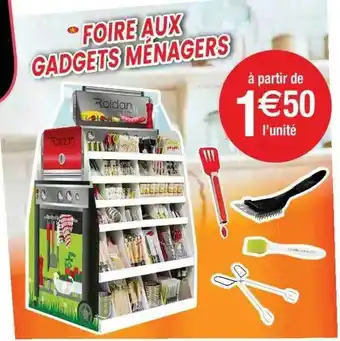Cora x Carrefour Foire Aux Gadgets Ménagers offre