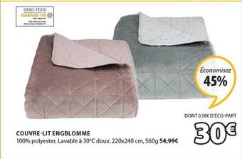 JYSK Couvre-lit Engblomme offre