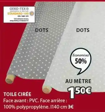 JYSK Toile Cirée offre