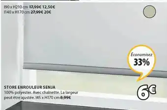 JYSK Store Enrouleur Senja offre