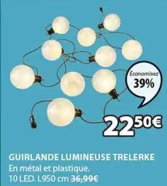 JYSK Guirlande Lumineuse Trelerke offre