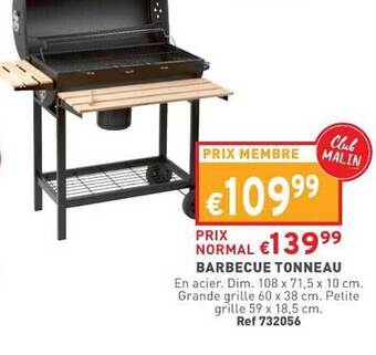 Barbecue Tonneau