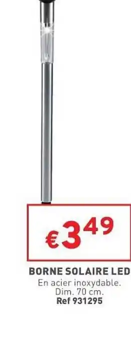 Trafic Borne Solaire Led offre